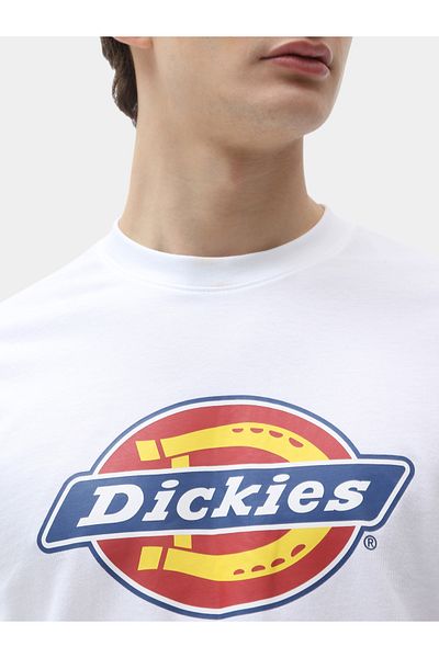 Dickies White Dickies εικονίδιο λογότυπο Tee White
