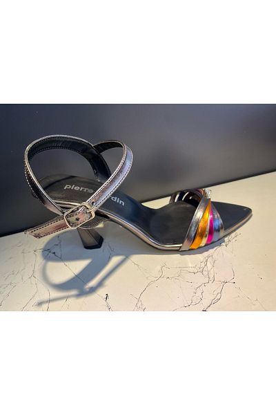 Pierre Cardin ® |   PC-53070- 3959 Platinum-Γυναικεία παπούτσια με τακούνι