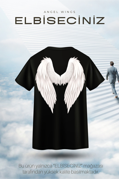 VİZYON İKRA Μπλουζάκι/Φούτερ Unisex με στάμπα MELEK KANATLARI - ΓΙΑ ΟΛΕΣ ΤΙΣ ...