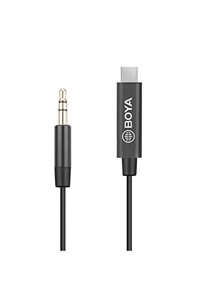 BOYA BY-K2 Type-c to 3.5mm Mikrofon Kablosu