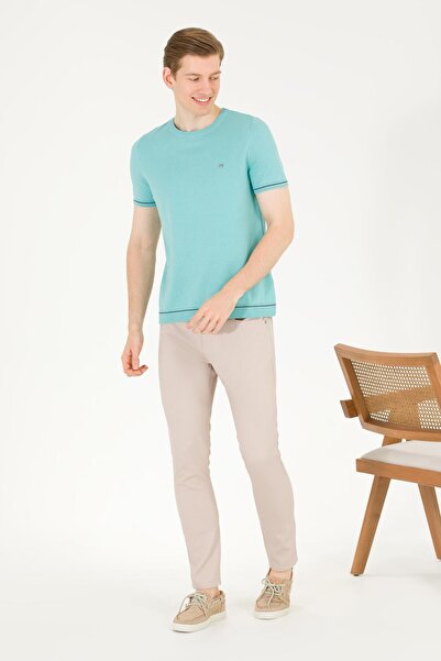 U.S. Polo Assn. Men's Minimalist Regular Fit Trousers - Casual Elegance