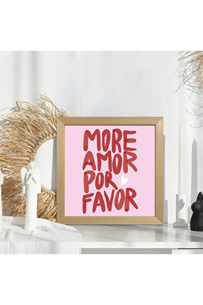 HOMEPACK Μονό Ξύλινο Πλαίσιο Πίνακας Μονοκόμματος Αφίσας KTC/038