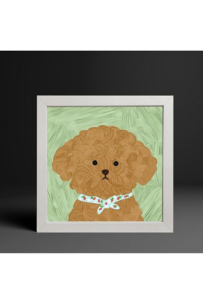 HOMEPACK Single Wooden Framed Painting One Piece Poster Painting Ktc/045
