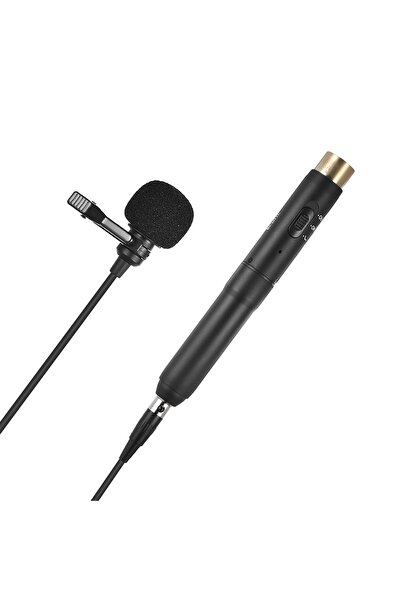 BOYA BY-M11C Tek Yönlü XLR Yaka Mikrofonu