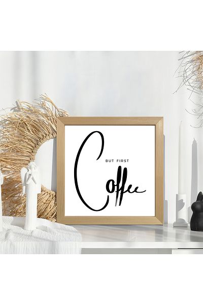 HOMEPACK Единична картина с дървена рамка, единичен плакат, картина KTC/050