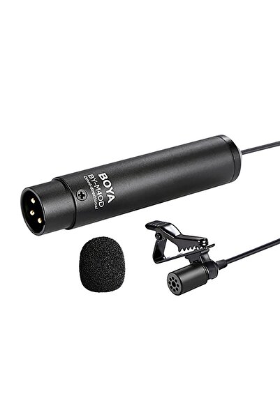 BOYA BY-M4OD Çok Yönlü XLR Yaka Mikrofonu