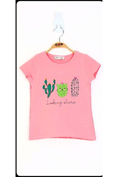 Toontoy Μπλουζάκι με στάμπα για κορίτσια με κάκτους