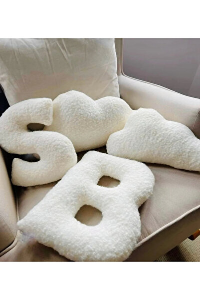 Cherry Bloom Cotton وسادة حروف تيدي صورة لحظة المولود الجديد