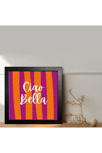HOMEPACK Pictură cu un singur cadru din lemn Pictură poster dintr-o bucată KTC/047