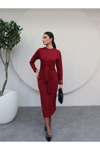 ESRAHELVACI Φόρεμα με δέσιμο μπροστά