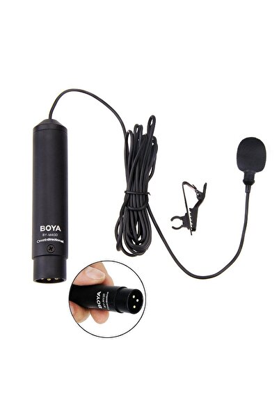 BOYA BY-M4OD Çok Yönlü XLR Yaka Mikrofonu