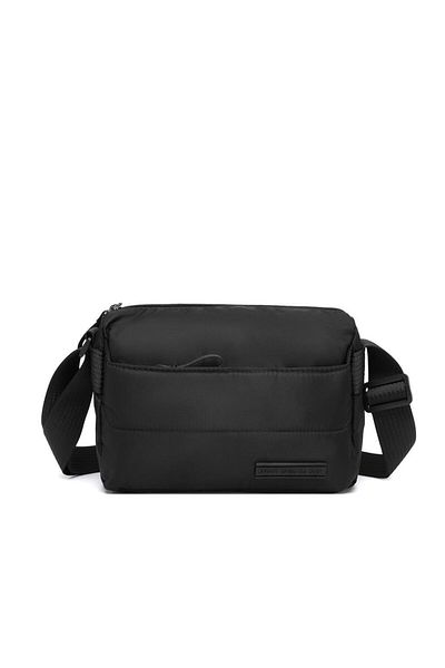 SMART BAGS Geantă Messenger pentru femei cu curea din material moale 8728