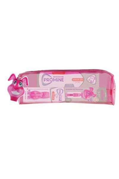 Sensodyne Promine Kids 6-12 Paste Toothbrush Set with Bag