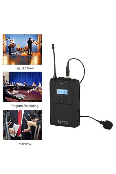 BOYA TX8 Pro Kablosuz Mikrofon Vericisi