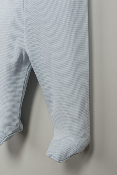 Bebitof Cute Teddy Bear and Bird Patterned 5 Piece Newborn Hospital Release Bodysuit Set