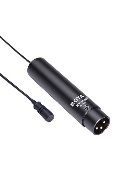 BOYA BY-M4OD Çok Yönlü XLR Yaka Mikrofonu