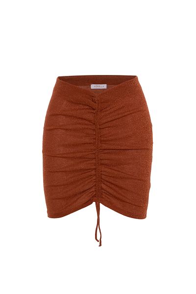 AQUELLA Lurex Glitter Red Skirt