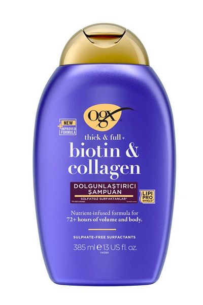 OGX Plumping Biotin & Collagen Shampoo 385 ml