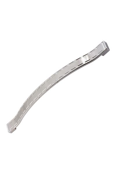 Badem10 Acacia Chrome 224 Mm - 22,4 Cm Mobilier Metal Sertar Bucătărie Dulap Dulap Mâner Mâner 10 Bucăți