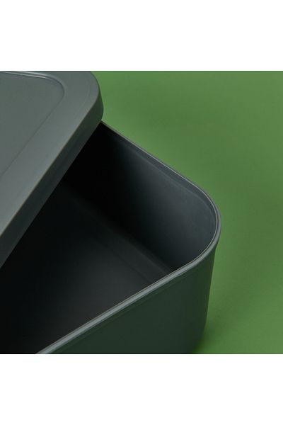 Decobella Slim Wide Box with Lid - Anthracite - 3 Lt