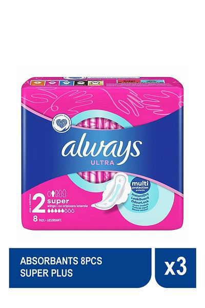 Always ABSORBANTE 8BUC SUPER PLUS X 3