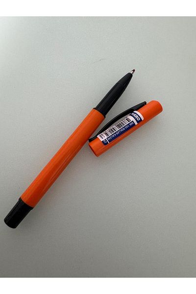 Mikro Rollerball Pen Blue Ink 0.7 Orange Body (3 Pieces)