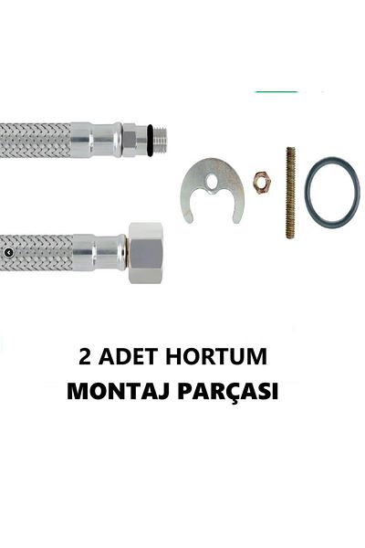 Sardıcı Black Kitchen Sink Faucet 360 Degree Movable with Aerator Double Water Inlet Water Repellent Surface