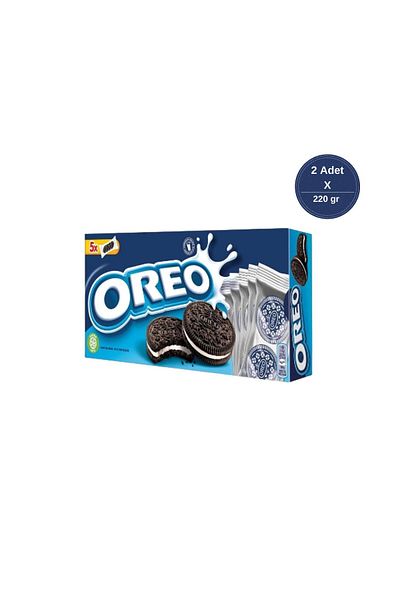 Oreo 2 Vanilla Biscuits 220 Gr