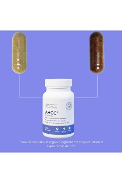 Papillex AHCC Max Strength - Immune Support, NK Cell Activity - 20+ Studies - 60 Veggie Capsules