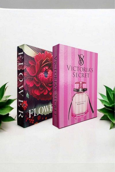 BayCazip Decorative Book Look Box Set of 2 Decorative Book Looking Box