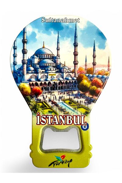 GALATA GIFT Bottle Opener Opener Magnet Balloon Shaped Istanbul Sultanahmet Decorative Soda Soda Opener