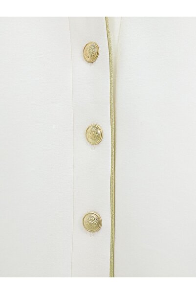 Modamorfo Buttoned Osyho Cardigan -White