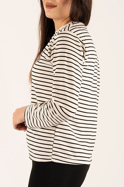 İKLİM LİFE Striped Teddy Bear Sweat