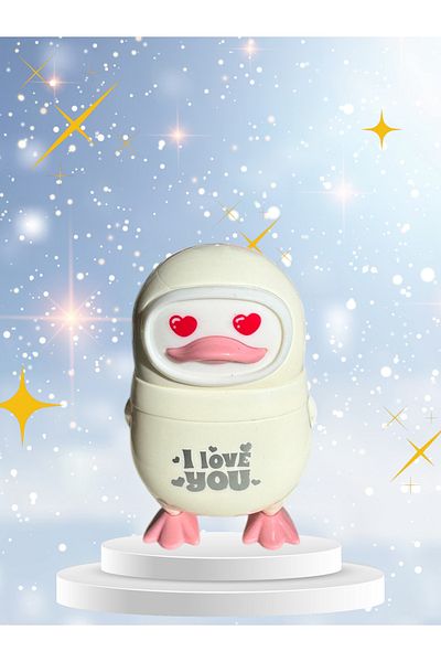 Polin Cute Penguin Pencil Sharpener with Eraser