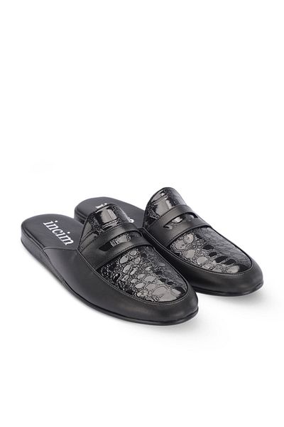 İncim Stone Comfortable Lightweight Men's Black Shoes