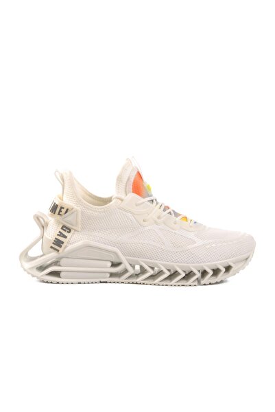 GAMELU Pantofi sport pentru bărbați din textil alb Bright M