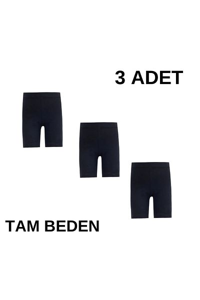 BEBİPA Girl's Skirt and Dress Bottom Shorts Underwear Single Jersey Set of 3
