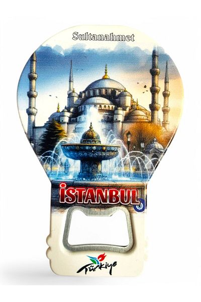 GALATA GIFT Bottle Opener Opener Magnet Balloon Shaped Istanbul Sultanahmet Decorative Soda Soda Opener