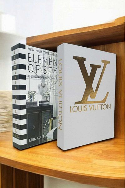 BayCazip Decorative Book Look Box Set of 2 Decorative Book Looking Box