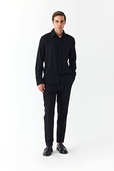 Mudo بنطال بخصر مطاطي بقصة مستقيمة