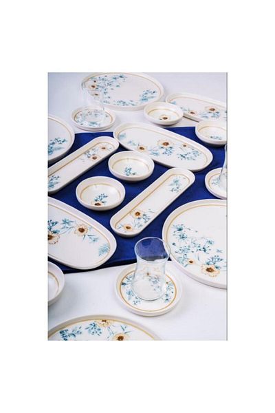 Massimo Magnolia 30 Piece Breakfast Set for 6 People