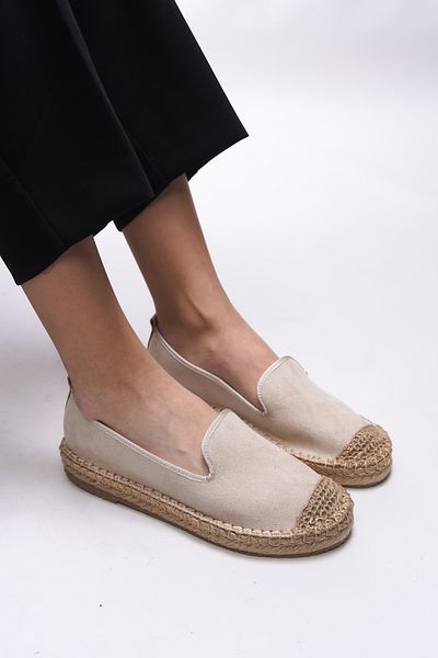 Riccon Espadrile de damă Giselnesia bej 00123