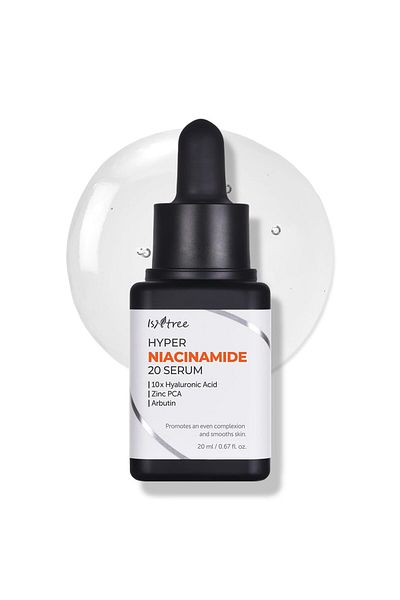 Isntree ISNTREE Hyper Niacinamide 20 Serum 20ml | 10x Hyaluronic Acid | Minimize Pores | Evens Skin Tone