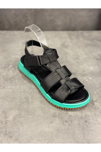 Zeyn   SANDALE PIELE FĂCITE MÂNĂ
