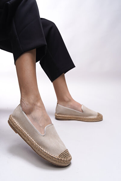 Riccon Beige Giselnesia Women's Espadrille 00123