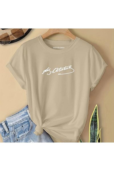 BENROMA 1 tricou este un cadou pentru achiziții de 6 și peste în coș - Tricou pentru copii cu imprimeu Ataturk
