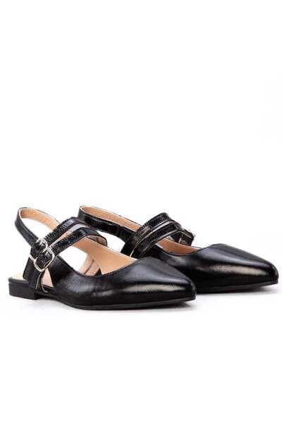 Gusse Elodie Women's Genuine Patent Leather Ballerinas K151425-3