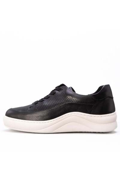 Gusse Prenia Women's Khaki Leather Shoes 216679