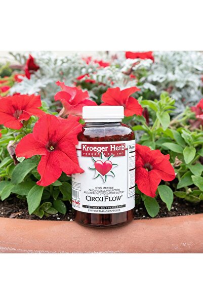 Kroeger Herb Products Hawthorn Supplement for Heart Support, Cardiovascular Function, Non-GMO, 270 Capsules, USA