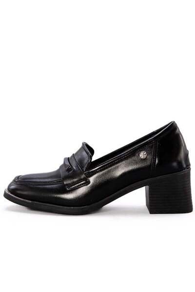 Gusse Clifford Kadın Teknik Deri Topuklu Klasik Ayakkabı 415